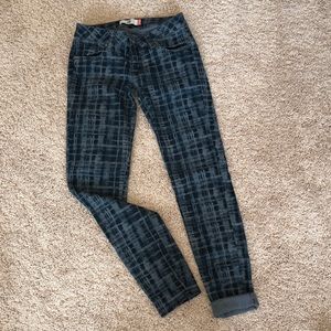 CAbi grid skinny jeans